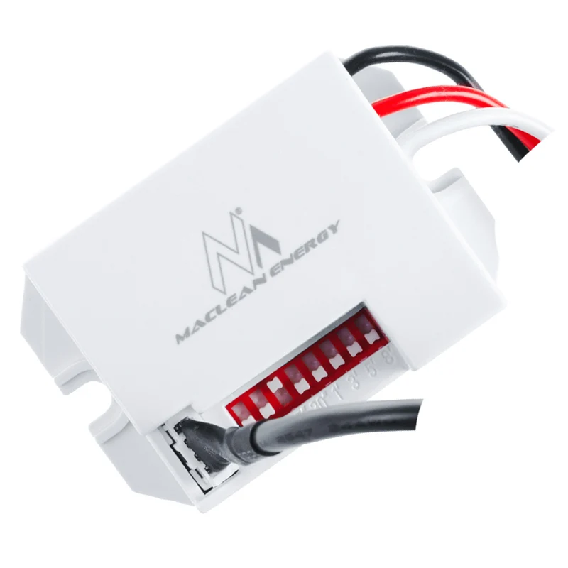 Maclean PIR motion sensor, with external sensor,12-24V DC, 360°, MCE32 V