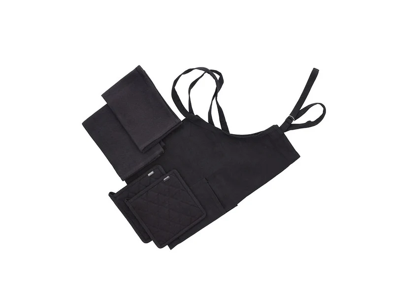 Bastian – Textilset, 5-teilig – schwarz