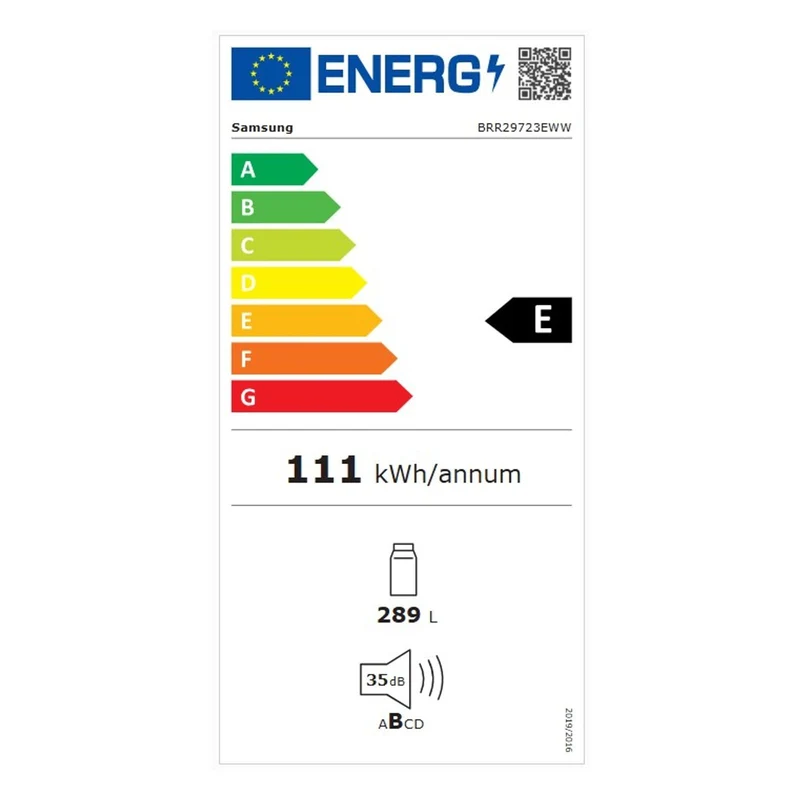 Samsung Einbau-Kühlschrank BRR29723EWW/EG