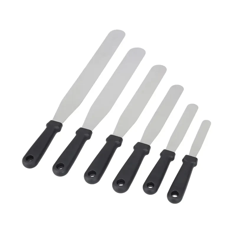 Professional Stainless Steel Offset Spatula Palette Knife Straight
