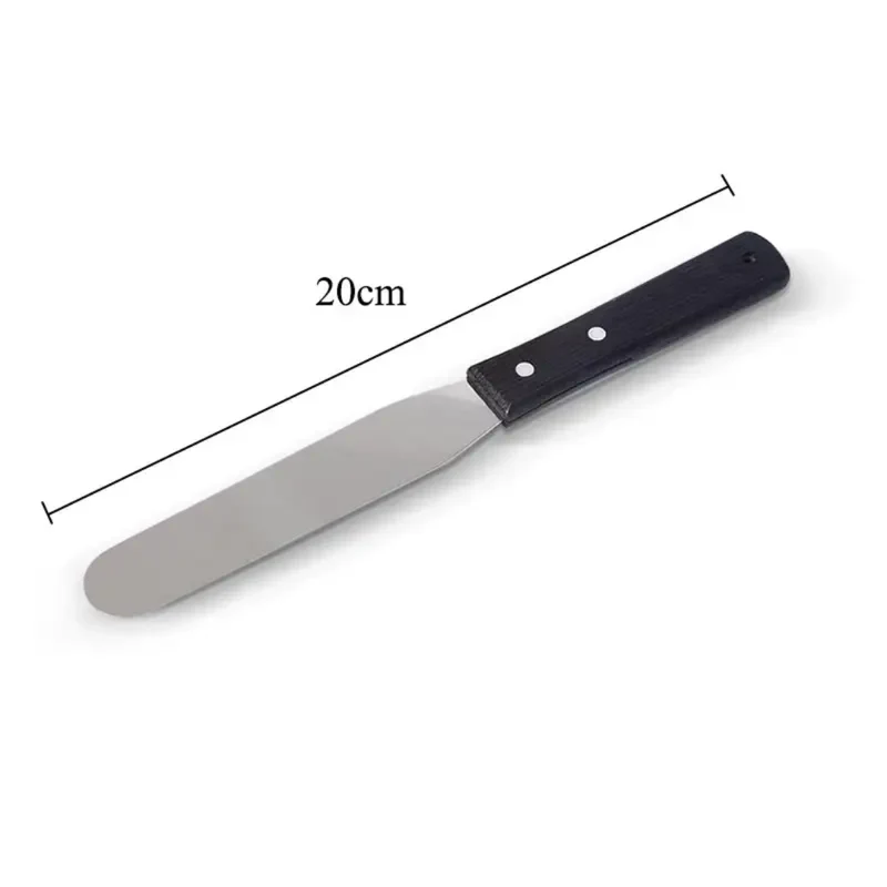 Professional Stainless Steel Offset Spatula Palette Knife Straight