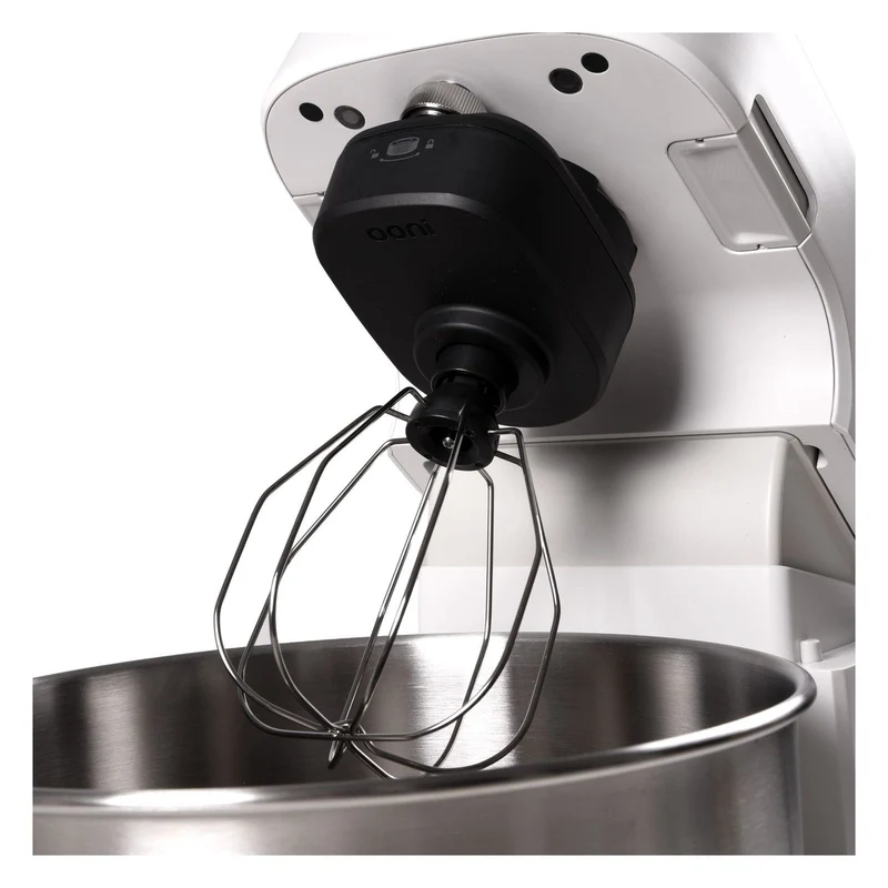 Ooni Halo Pro Professioneller Spiralkneter – 7,3-Liter-Küchenmaschine mit Zubehör