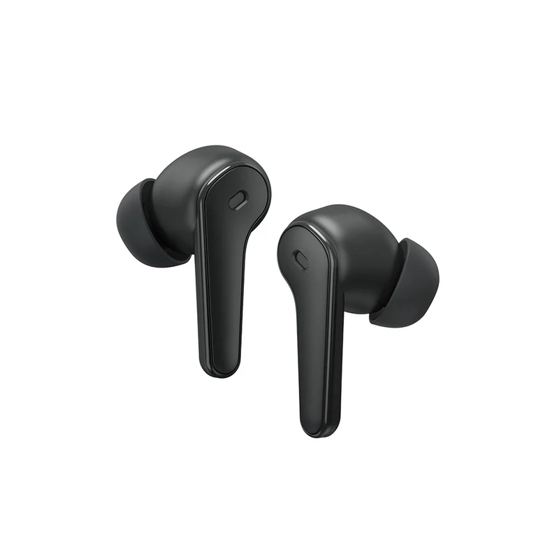 Savio Wireless Headphones, Bluetooth 5.3, ENC, USB-C, black, SAVSLTWS-11