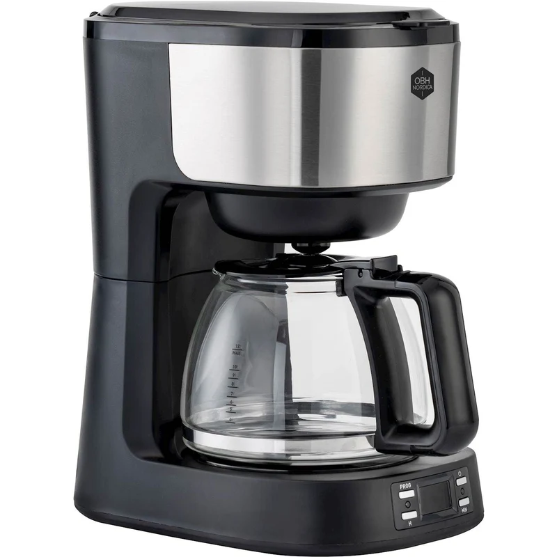 OBH Nordica Kaffeemaschine Equinox 1,2 l mit Timer