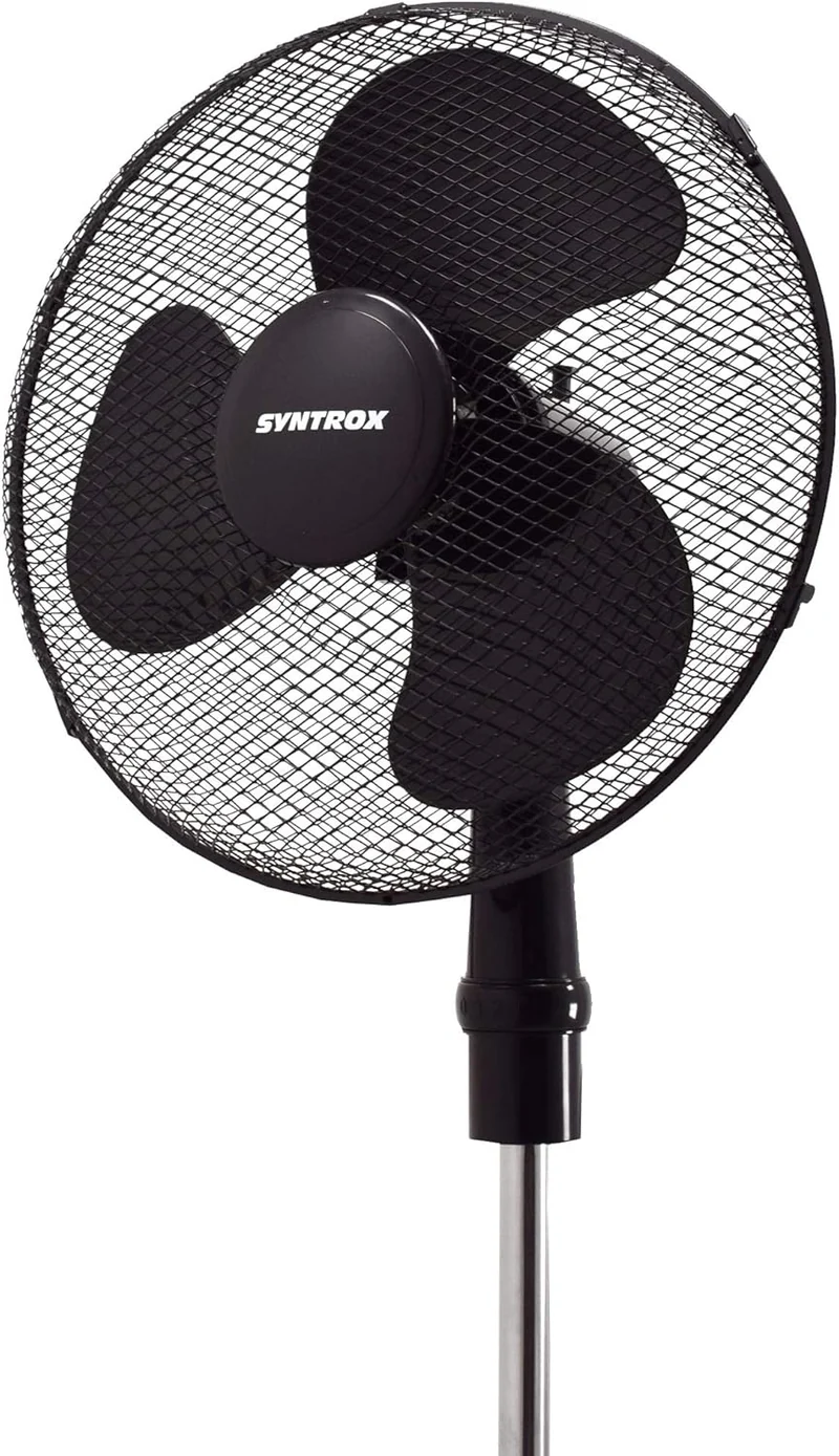 Syntrox Germany VT-44W-BL 3 in 1 Ventilator Standventilator + Tischventilator + Wandventilator mit O