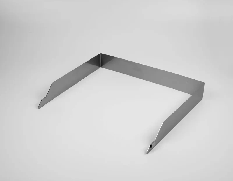 Aufsetzbarer Spritzschutz G/EFT665 für Grillplatten der Dexion Serie 65