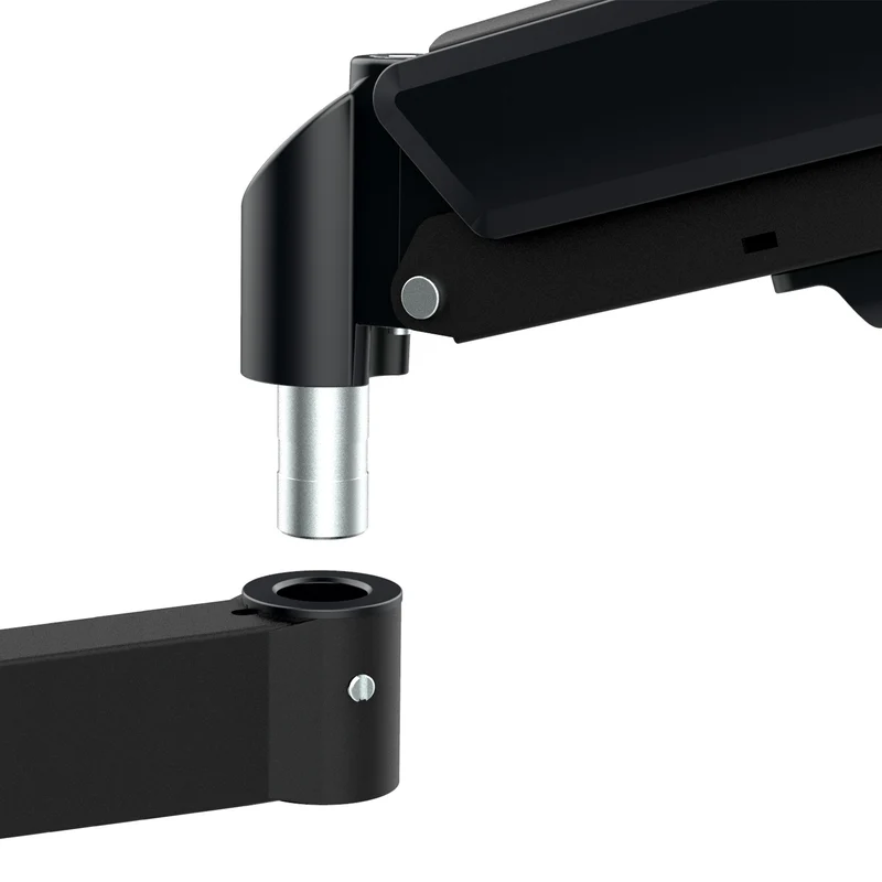 Maclean monitor mount, gas spring, 17"-32", 2-10kg, black, MC-135