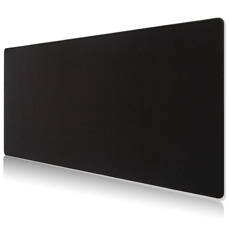 DOBAOJIA Mauspad Schwarz, Schreibtischunterlage Schwarz, Mauspad XXL 800 x 400mm, Mausunterlage Gros
