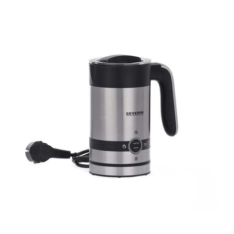 Severin - Milchaufschäumer 450 W Stahl/Schwarz