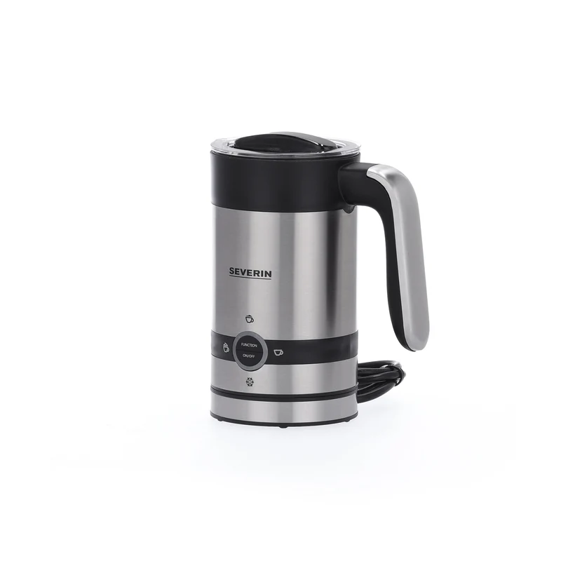 Severin - Milchaufschäumer 450 W Stahl/Schwarz
