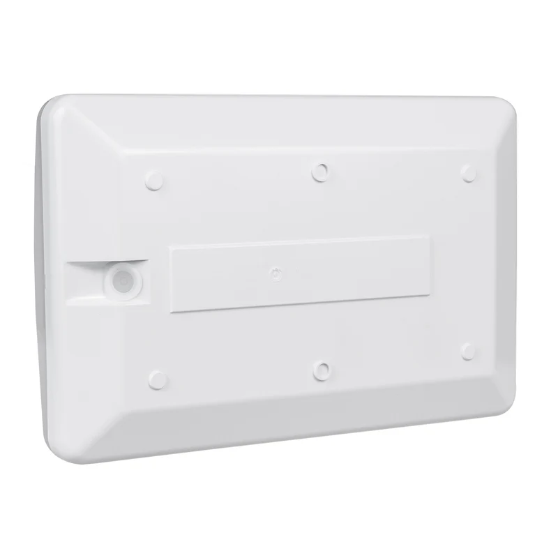 Maclean LED Lamp, house number, with twilight sensor, white, max. 10W, IP65, neutral color temperature (4000K), max. 1000 lm, MCE292 W