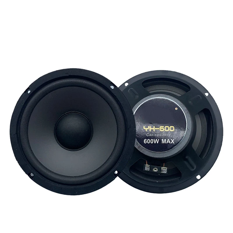 2PCS Koaxiallautsprecher 6,5 Zoll Universal Audio Stereo Musik Hochempfindlicher Lautsprecher 600 W,