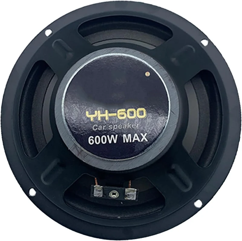 2PCS Koaxiallautsprecher 6,5 Zoll Universal Audio Stereo Musik Hochempfindlicher Lautsprecher 600 W,