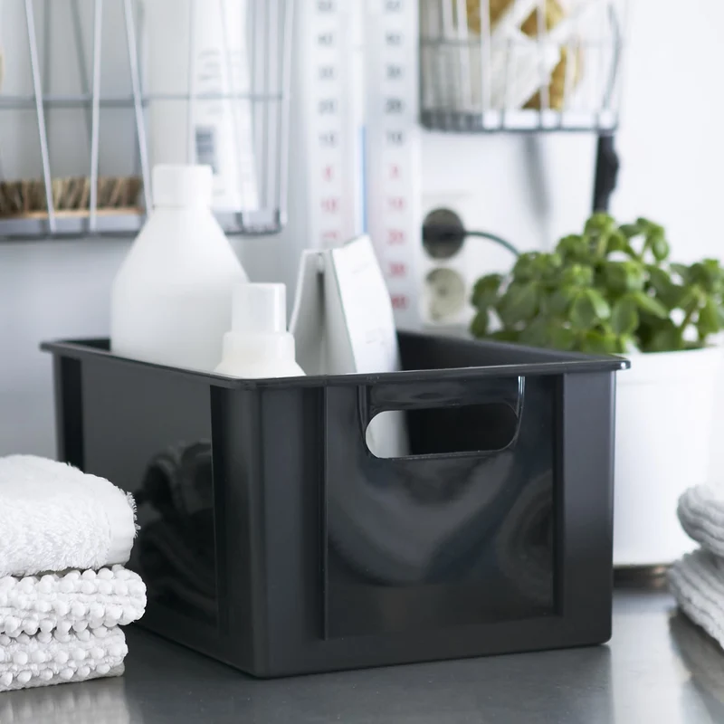 Orthex SmartStore - Brick box Basic black 12.5 l
