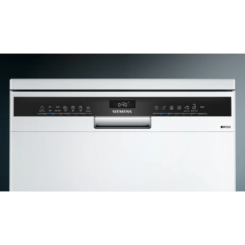 Siemens iQ300 SN23EW03ME Geschirrspüler 60 cm Freistehend 14 Maßgedecke B in weiß