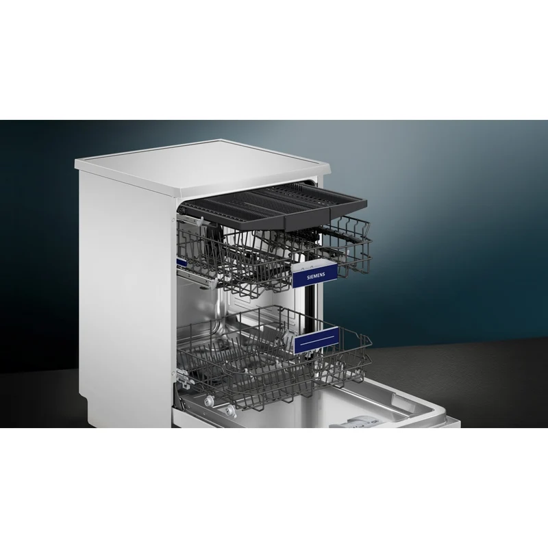 Siemens iQ300 SN23EW03ME Geschirrspüler 60 cm Freistehend 14 Maßgedecke B in weiß