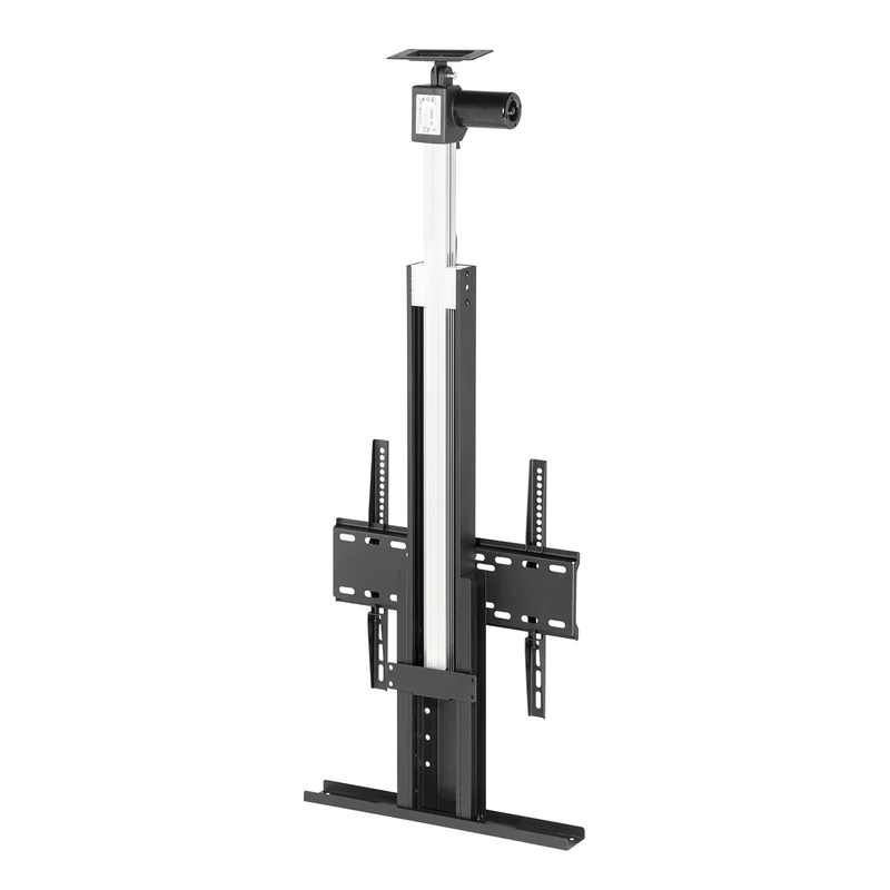 Maclean MC-976 Motorized Floor & Ceiling TV Lift 50kg Cabinet Electric TV Holder Mount 32''-55''' VESA 400x400 Remote Control
