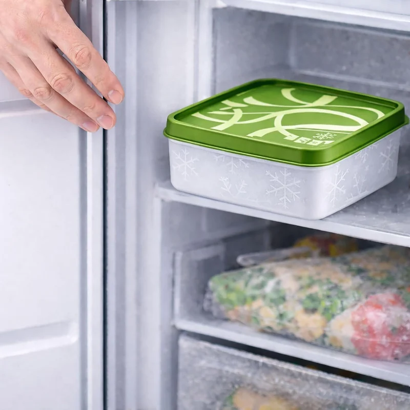 Annastore 12 x hochwertige Tiefkühldosen von -20°C bis + 100°C - Gefrierdosen - Luftdicht - Tiefkühl