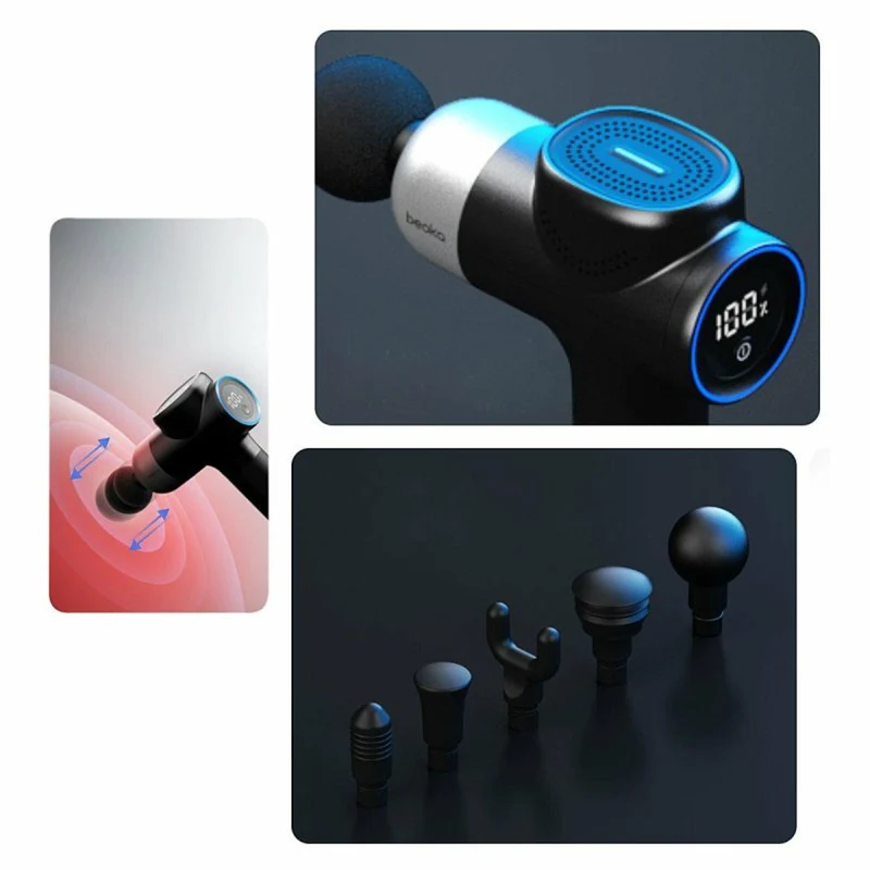 Beoka body massager, 25W, 5 levels, 2000mAh battery, Note 5