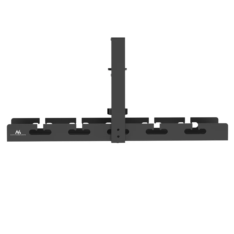 Maclean under-desk cable organizer, max load 5kg, black, MC-105 B