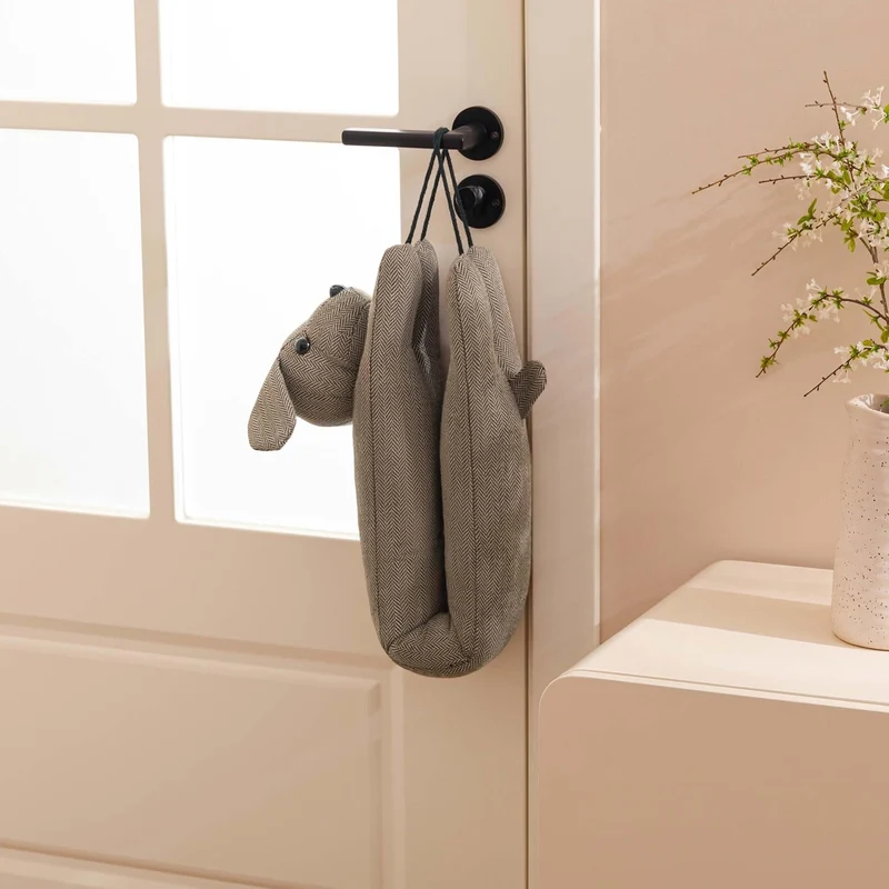 HBselect Zugluftstopper für Türe, Quader Türdichtung Unten, Zugluftstopper Windstopper Schutz vor Lu