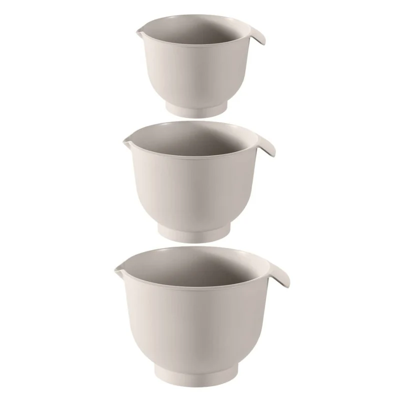 GastroMax – Mixa Line Rührschüsseln, 3-teilig – Grau