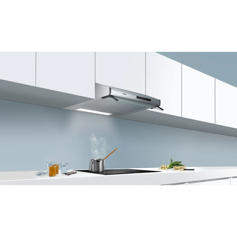 Siemens iQ100 LU62LFA51 Dunstabzugshaube Wandmontiert Silber 250 m³/h D