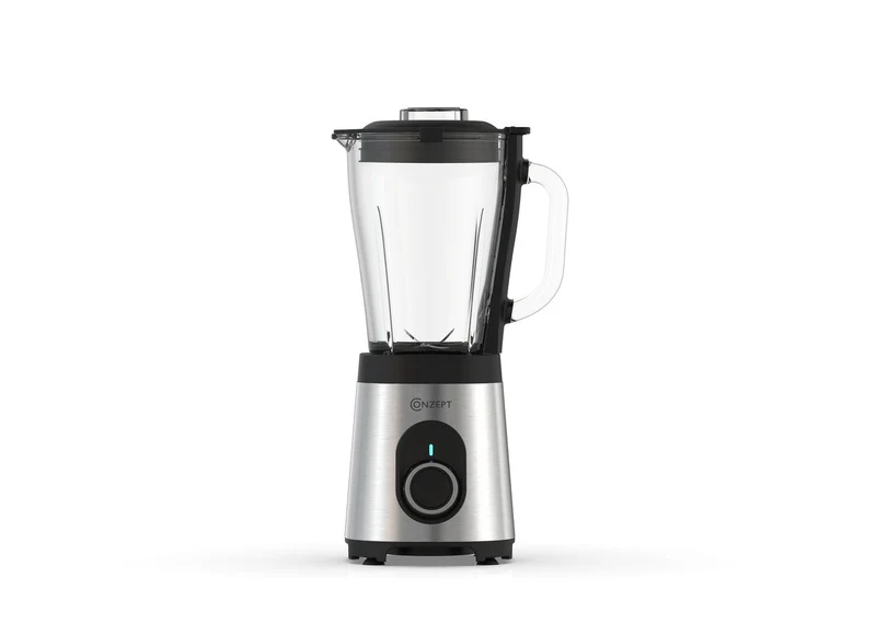 Conzept - Standmixer aus Edelstahl 500 W - 1,5-Liter-Glaskrug