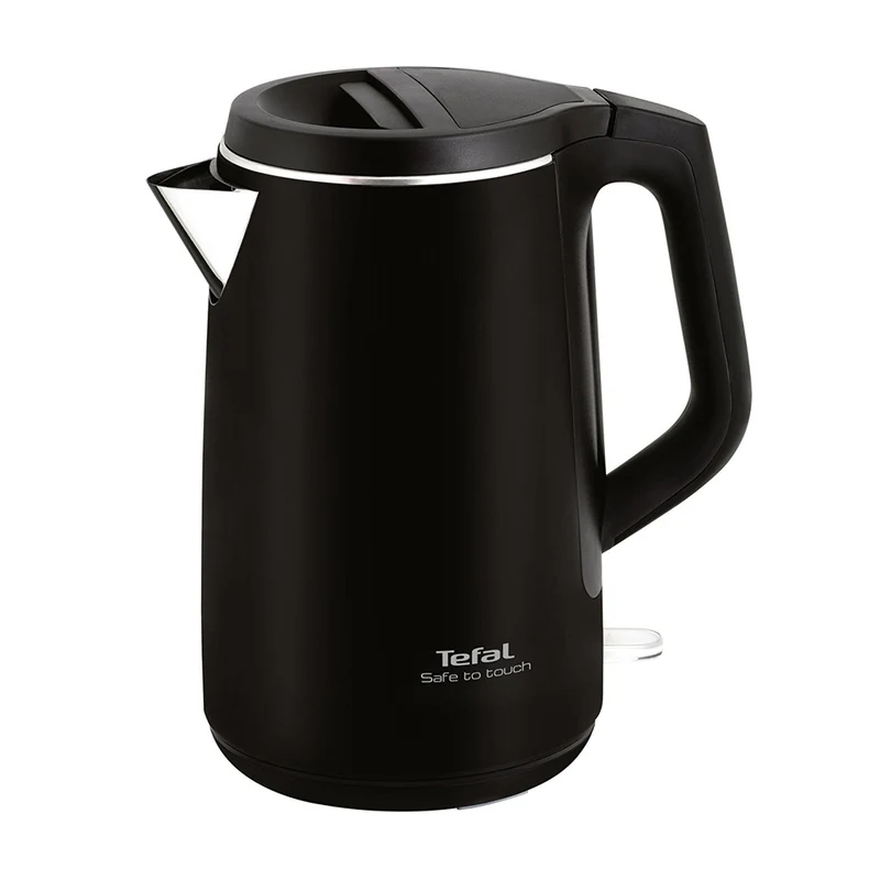 Tefal KO3718 Wasserkocher Safe to Touch schwarz 1,5 Liter