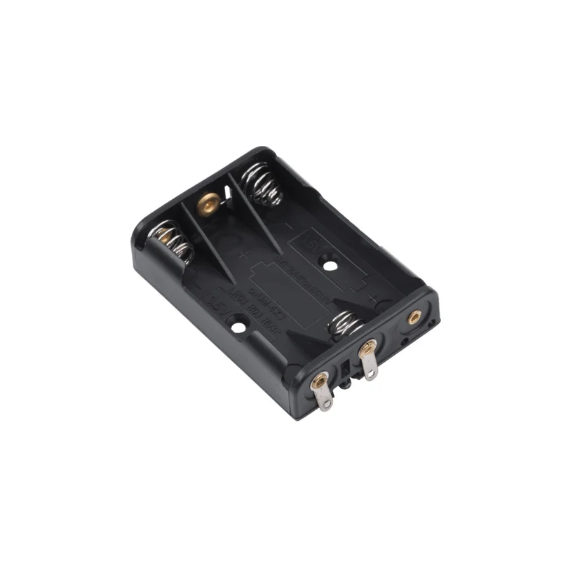 Flat battery box basket 3xR3 AAA black GNI0056
