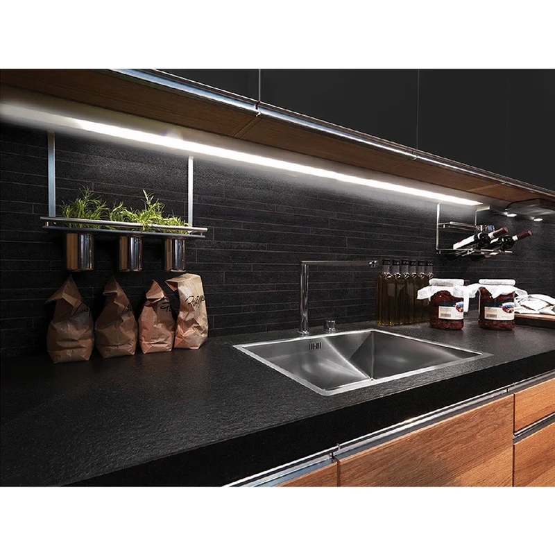LED under-cabinet strip light +pilot