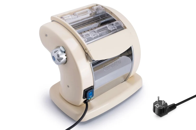 Imperia Pastapresto. Elektrische Nudelmaschine 100% Made in Italy. Frischpastamaschine aus Stahl mit
