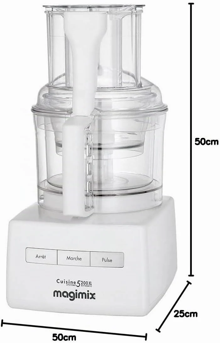 ZZZ_MAGIMIX Küchenroboter Compact 5200 Xl silber/weiss