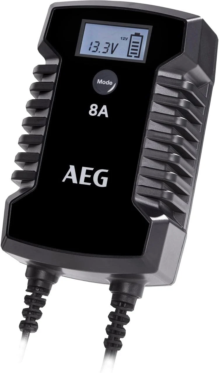 AEG Automotive 97024 Mikroprozessor Batterie Ladegerät LT 10 Ampere für 12/24 V, 9-stufig & 10618 Mi