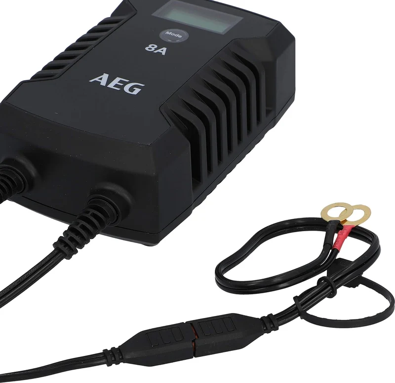 AEG Automotive 97024 Mikroprozessor Batterie Ladegerät LT 10 Ampere für 12/24 V, 9-stufig & 10618 Mi