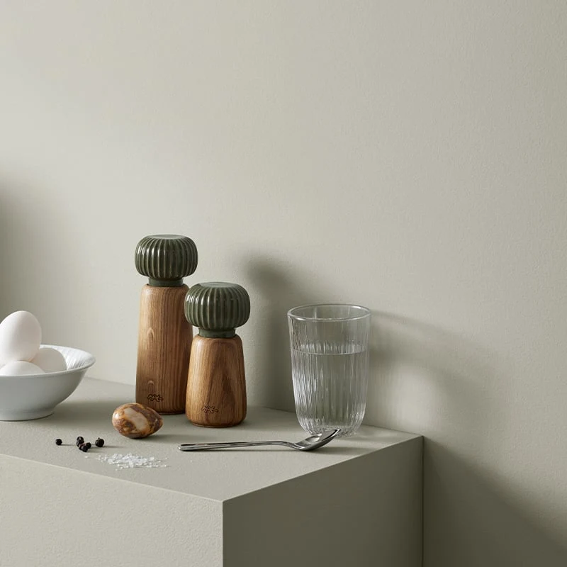 Kähler - Hammershøi Mühle dunkelgrün 18,5 cm
