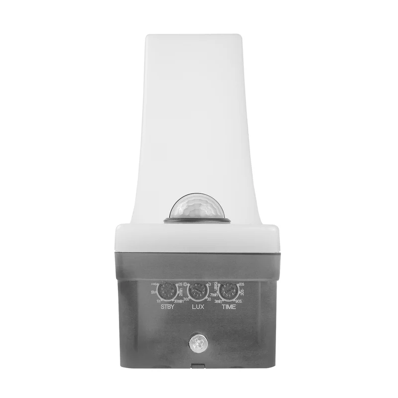 Maclean motion sensor LED lamp, PIR motion sensor, grey, 20W, IP65, 2000lm, neutral white (4000K) MCE512 GR, 4 pieces