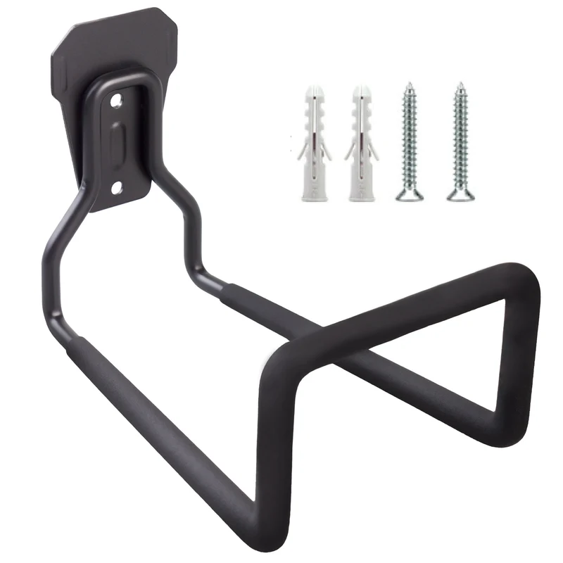 Maclean garage wall mount, for tires, garden tools, ladder, hoses, bicycles, steel, max load 35kg, MC-441, 4 pieces