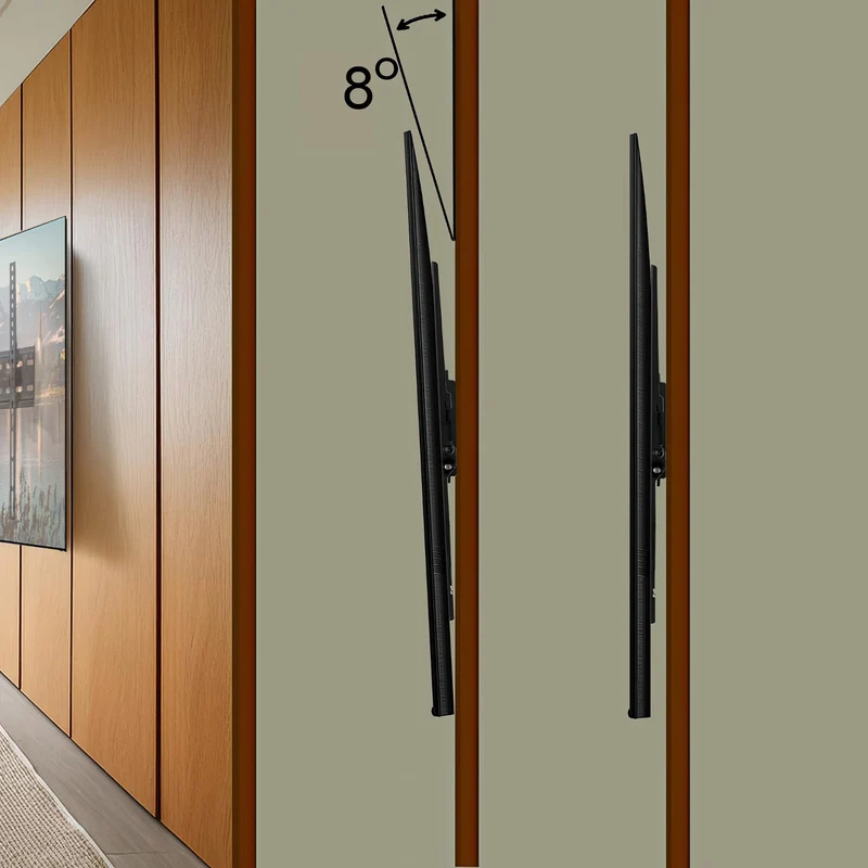 MACLEAN BRACKETS MC-862 Universal TV Wall Mount Bracket Extra Sturdy Adjustable 26'' - 55" 40kg VESA
