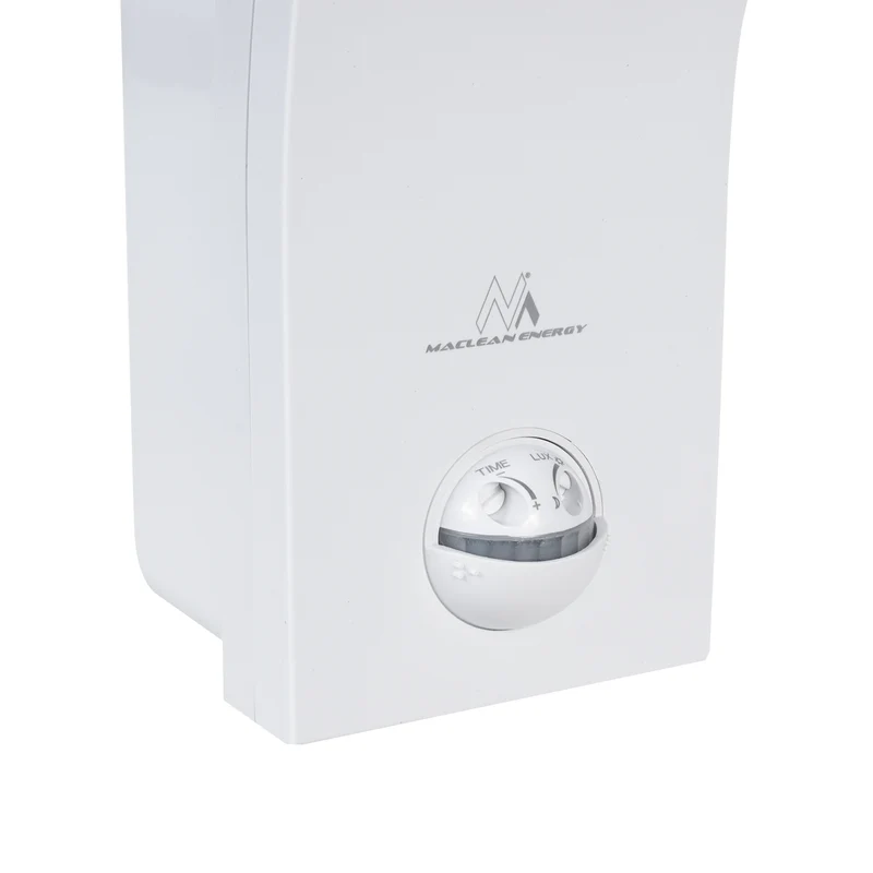 Maclean motion sensor LED lamp, PIR motion sensor, white, 10W, IP54, 750lm, neutral white (4000K) MCE244 W. 2 Pices