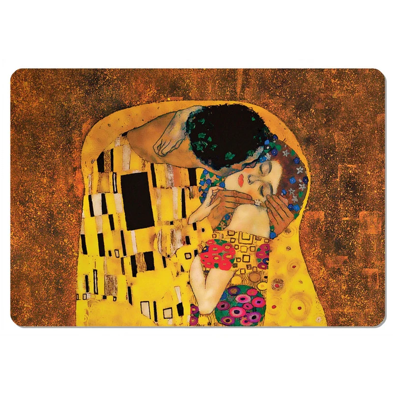 Bertoni Desk Mat, Felt, 50x70 cm, "The Kiss"