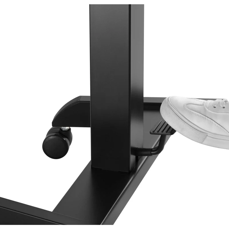 MacleanMC-892B Laptop Desk Stand Sit Height Adjustable Pedal Tiltable Universal Ergonomic Portable