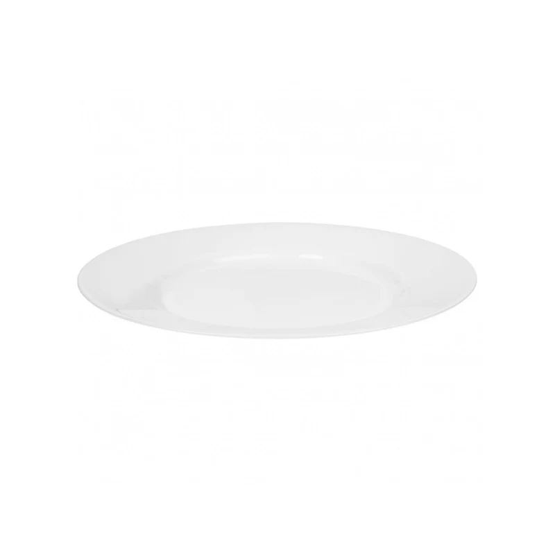 Every Day white glass shallow plate 24 cm LUMINARC