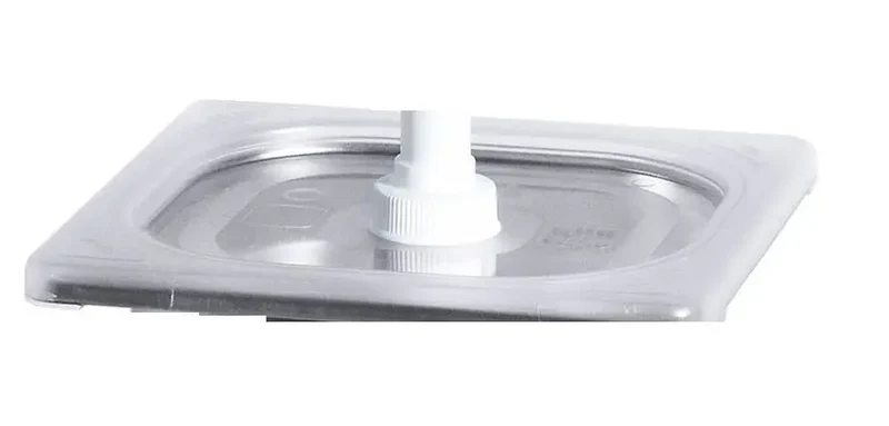 Edelstahl Saucendispenser GN Behälter 1/6 mit Pumpe / Ersatzteile
