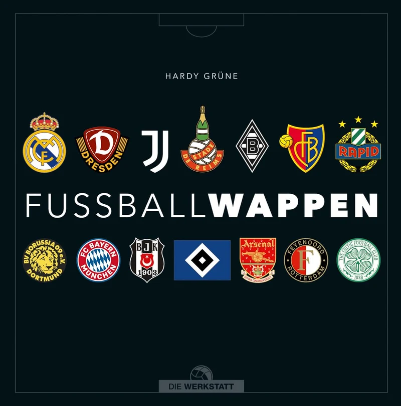 Fussballwappen, Gebundenes Buch