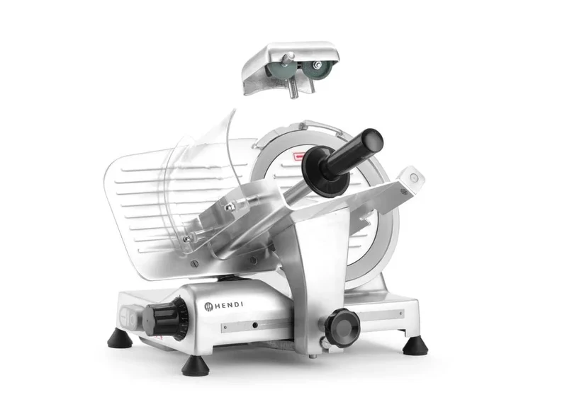 Aufschnittmaschine Profi 220 eingebaute Schleifvorrichtung