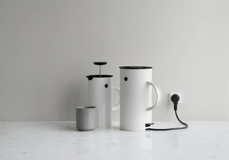 Stelton – Wasserkocher, 1,5 l – weiß