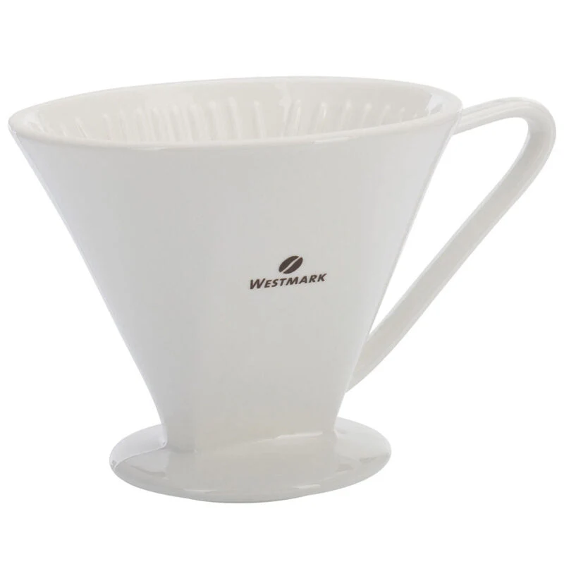 Westmark - Kaffeefilter aus Porzellan, 6 Tassen