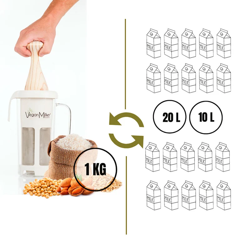 Vegan Milker MÜLSI® de Chufamix