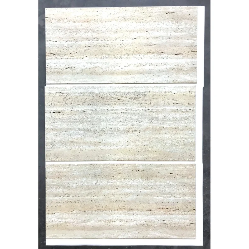 Self-adhesive tiles for wall floor Fliesana, set of 3 pieces, waterproof, natural stone pattern